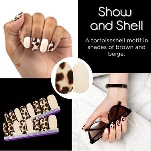 Color Street Nail Strips "Show and Shell"  Retired NEW